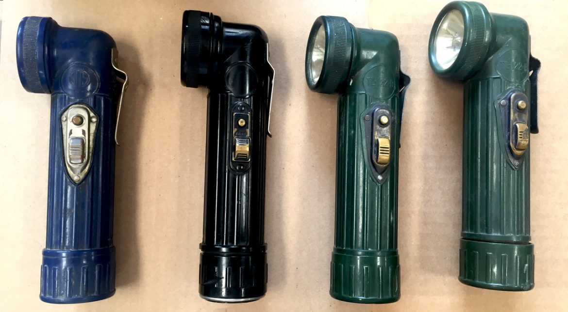 General Patton’s Lucky Forward Movie Props WWII Flashlights Patton